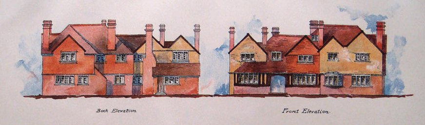 Rosemary Hill cottage at Blackheath, near Guildford, adapted by Charles Harrison Townsend (personal collection)